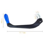 2 uds accesorios de modificación de motocicleta freno de mano de embrague de freno de engranaje con forma de bocina rayada - Imagen 3