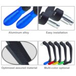 2 uds accesorios de modificación de motocicleta freno de mano de embrague de freno de engranaje con forma de bocina rayada - Imagen 4