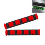 2 uds accesorios de modificación de motocicleta conjunto de manillar de cubierta de empuñadura de forma de bocina de PVC