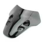 Parabrisas deflector de flujo de aire de motocicleta para Yamaha MT-07 2021, for Yamaha MT-07 2021-Black
