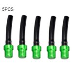5 uds Universal motocicleta tanque Gas combustible tapa válvula respiradero tubo de manguera