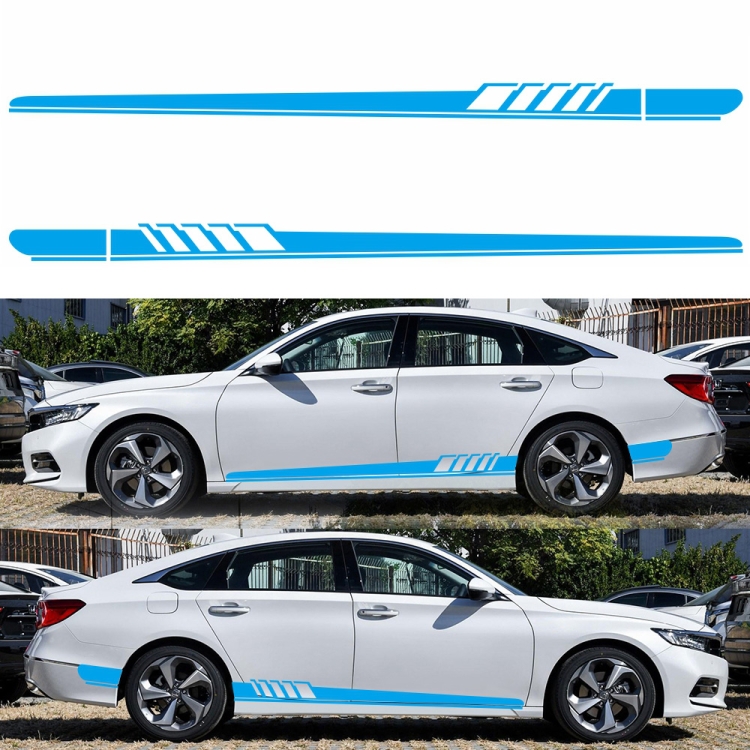 EDA003241301A.jpg 2 PCS / Set D-608 Patrón de rayas Coche Etiqueta decorativa modificada, D-608 - Imagen 1