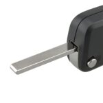 Para la caja de la llave de la hoja plegable del coche de Opel con el agujero del tornillo, 2-button HU100 without Slot - Imagen 5