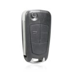 Para la caja de la llave de la hoja plegable del coche de Opel con el agujero del tornillo, 3-button HU100 without Slot - Imagen 2