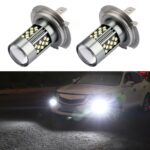 Luz antiniebla LED para coche estroboscópico de 12V y 7W, 1 Pair H7