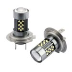 Luz antiniebla LED para coche estroboscópico de 12V y 7W, 1 Pair H7 - Imagen 3