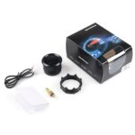 Medidor de pantalla digital de luz azul universal de 52 mm modificado para automóvil 12V, Oil Temperature Gauge - Imagen 5
