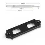 Soporte de fijación de batería de aleación de aluminio para coche para Honda Civic 1988-2000 - Imagen 3