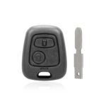 Para Peugeot 206 433MHz 2 botones Control remoto inteligente Llave de coche, NE78 - Imagen 2