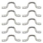 10 manijas de proa de yate de acero inoxidable 316 PCS, 4mm