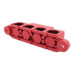 Bloque de terminales de distribución de energía de alta corriente para barcos RV con cubierta, Black M8 Stud - Imagen 4
