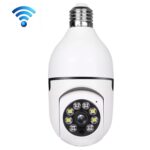 A6 2MP HD Bombilla WiFi Soporte de cámara Detección de movimiento/Audio bidireccional/Visión nocturna/Tarjeta TF