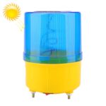 Luz de flash de advertencia de seguridad solar nocturna, 01 Screw Fixed (Blue)