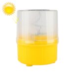 Luz de flash de advertencia de seguridad solar nocturna, 04 Magnet (White)