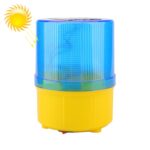 Luz de flash de advertencia de seguridad solar nocturna, 04 Magnet (Blue)