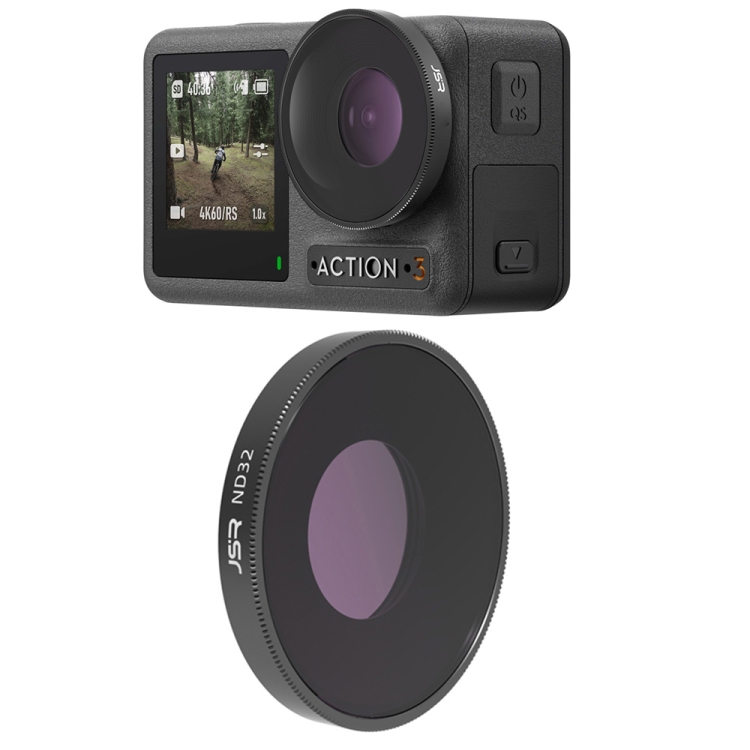 EDA003699403.jpg Filtro de lente JSR LS para DJI Osmo Action 3 / GoPro Hero11 Black / HERO10 Black / HERO9 Black, ND32 - Imagen 1