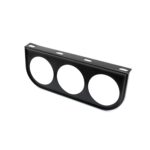 Coche 52 mm 3 agujeros Iron Dash Gauge Meter Pod Mount Holder