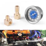 Medidor de presión de combustible para modificación de coche Honda Civic 0-100PSI, For Honda Civic(Blue)