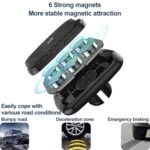 Soporte magnético para coche con ventosa para salpicadero IMAK C5-X5A, C5-X5A - Imagen 3