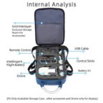Bolsa de caja de caja de transporte de almacenamiento de un solo hombro a prueba de golpes, tamaño: 31 x 23 x 10 cm, For DJI Mini SE - Imagen 4