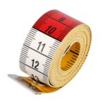 2 piezas 1,5 m botón cinta métrica herramienta medir ropa cintura busto medición herramientas de costura - Imagen 2
