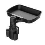 Portavasos de agua para bebidas de coche plato de cena giratorio de 360 grados, B09