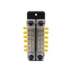 CP-3024 150A 12-48V RV Yacht Barra colectora de 6 vías de doble fila con terminales de anillo, CP-3024 - Imagen 3