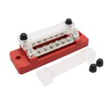 CP-3109-01 150A 12-48V RV Yacht Barra colectora de 6 vías de doble fila, CP-3109-01