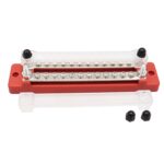 CP-3109-02 150A 12-48V RV Yacht Barra colectora de 12 vías de doble fila, CP-3109-02
