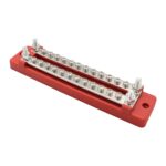 CP-3109-02 150A 12-48V RV Yacht Barra colectora de 12 vías de doble fila, CP-3109-02 - Imagen 2