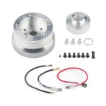 Adaptador de buje pulido para volante de 5 y 6 orificios, Type A