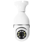 ESCAM 2.0MP 1080P Cámara WiFi con bombilla, compatible con visión nocturna por infrarrojos / detección de movimiento / voz bidireccional