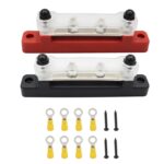 CP-3120 1 par 150A 12-48V RV Yacht Barra colectora bidireccional de una fila con 8 terminales, CP-3120