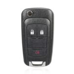 Para llaves de coche Opel, funda de repuesto para llave de coche con hoja de llave plegable, 3 Buttons