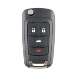 Para llaves de coche Opel, funda de repuesto para llave de coche con hoja de llave plegable, 3 Buttons/Sedan Button