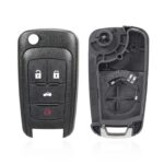 Para llaves de coche Opel, funda de repuesto para llave de coche con hoja de llave plegable, 3 Buttons/Sedan Button - Imagen 2