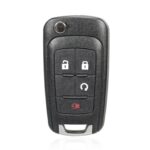 Para llaves de coche Opel, funda de repuesto para llave de coche con hoja de llave plegable, 3 Buttons/Start Button