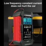 KONNWEI CR-10 herramienta de reparación de pulso de batería de cargador de batería de coche de 2,4 pulgadas, EU Plug - Imagen 3