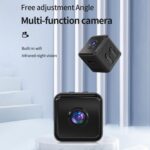 X2 Smart HD Mini WiFi Cámara compatible con visión nocturna y detección de movimiento y tarjeta TF - Imagen 2