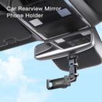 Espejo retrovisor de coche Yesido C192 con soporte para teléfono, C192 - Imagen 2