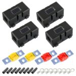 Caja de fusibles 4 en 1 ANS-H para portafusibles de automóvil, 50A