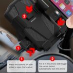 Soporte de navegación para teléfono con clip elástico para bicicleta / motocicleta Yesido C94, C94 - Imagen 3