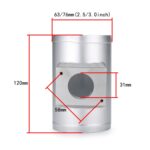 XH-UN601 Base de Sensor de admisión de brida de medidor de flujo de aire de motor modificado para coche para Mitsubishi Lancer, 76mm - Imagen 3
