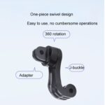 Adaptador de montaje de hebilla con gancho en J de rotación 360 - Imagen 4