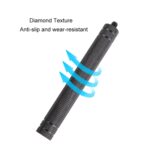 Tubo de varilla de extensión de aleación de aluminio con textura de diamante - Imagen 3