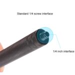 Tubo de varilla de extensión de aleación de aluminio con textura de diamante - Imagen 5