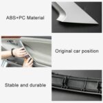 Para Toyota Camry 2006-2011, cubierta de manija interior de puerta de coche con volante a la izquierda 74646-06080, Left Front - Imagen 4