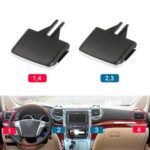 Para Toyota Alphard 2011-2014 mano izquierda coche aire acondicionado salida de aire Paddle 77620-SWA-A0-1, Left Side - Imagen 2