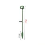 10 Uds. Varilla de soporte en forma de flor en maceta marco fijo de protección contra hojas, 27cm - Imagen 2