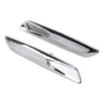 2 piezas de luces LED para guardabarros de coche, tablero lateral DC12V/1,7 W para BMW, luz amarilla, A - Imagen 2